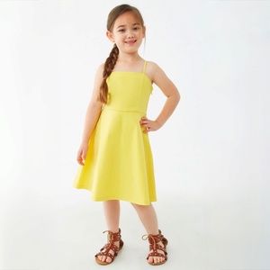 Forever 21 girls yellow A line dress